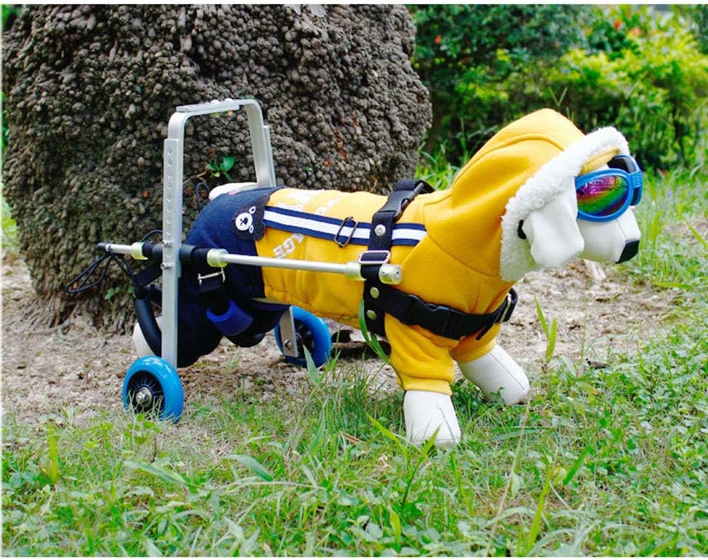 Dog Wheelchair, Wheelchair for Dogs with Disabilities, Wheels Dog Wheelchair Rear Legs for Small