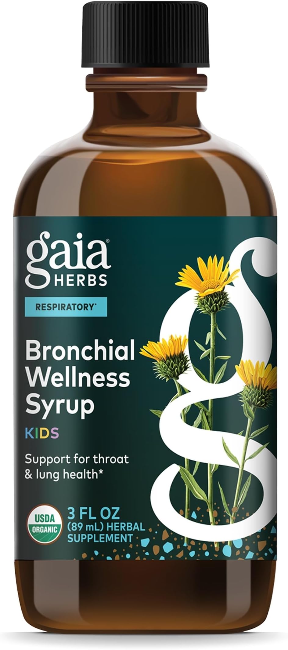 Bronchial Wellness Syrup Kids, 3 Fl Oz, 18 Servings