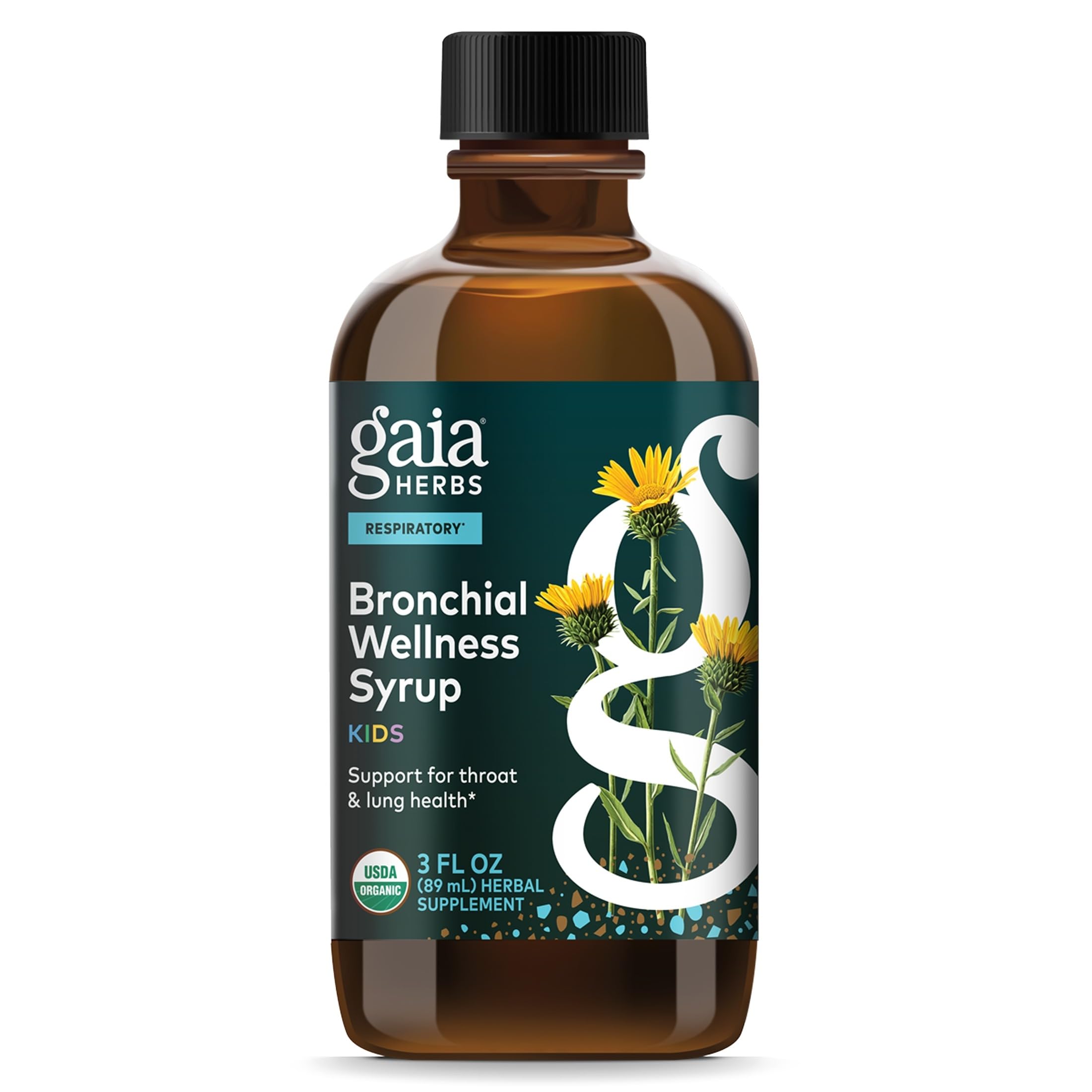 Gaia Herbs Bronchial Wellness Syrup Kids