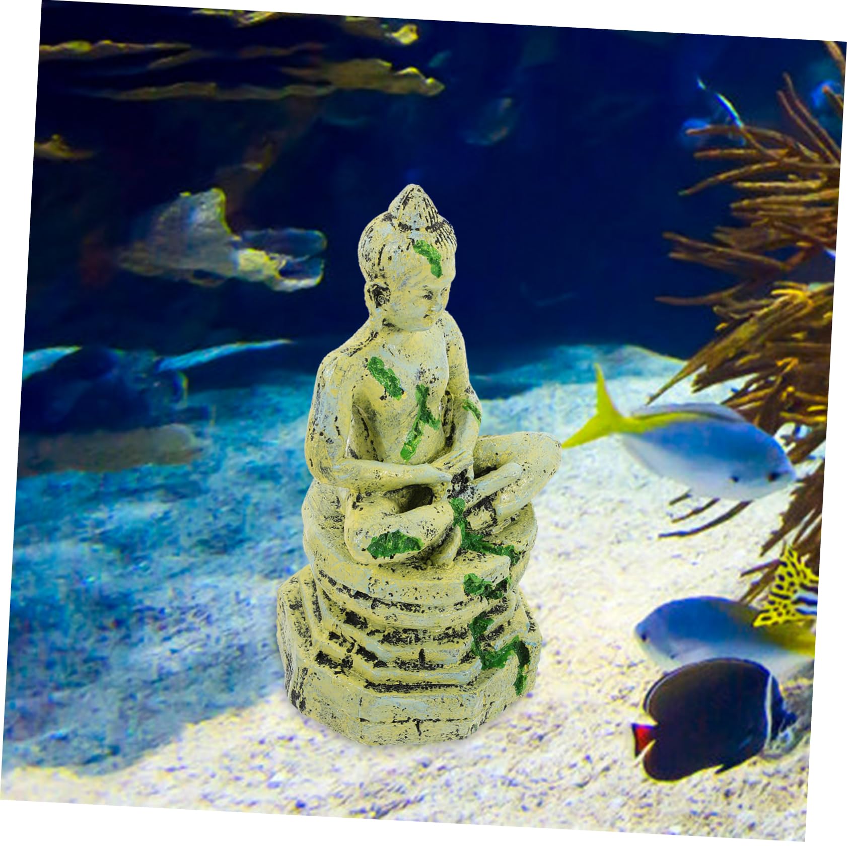 Cabilock 2 Pezzi Decorazione in Resina Per Acquario Decorazione Paesaggistica Dell'acquario Pesce Artificiale Pescare Ornamento Dell'acquario Ornamento Di Pesce Guidato Arredamento