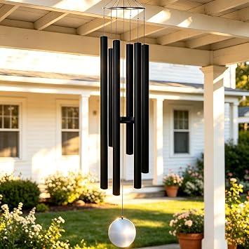 Afirst 66" Extra Large Wind Chime for Outside Metal Deep Tone Wind Chimes