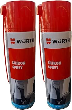 W rth Silikon Sprey 500 Ml / 2Li Paket/Alman  retimi