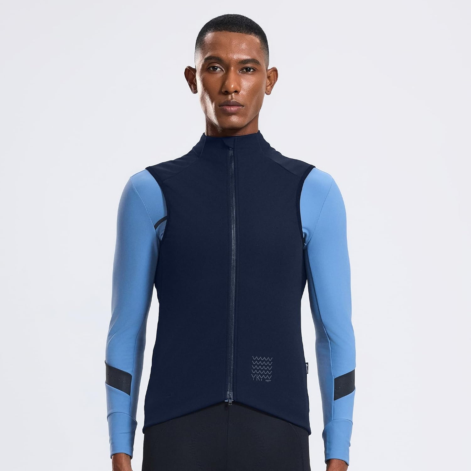 YKYWBIKE Winter Cycling Vest Windproof Waterproof Fleece Vest MTB Bike Bicycle Gilet Sleeveless Cycling Jacket