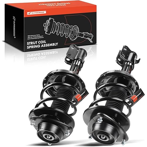 A-Premium Front Complete Strut & Coil Spring Assembly Compatible with Subaru Impreza 2012 2013 2014 2015 2016, 2-PC Set