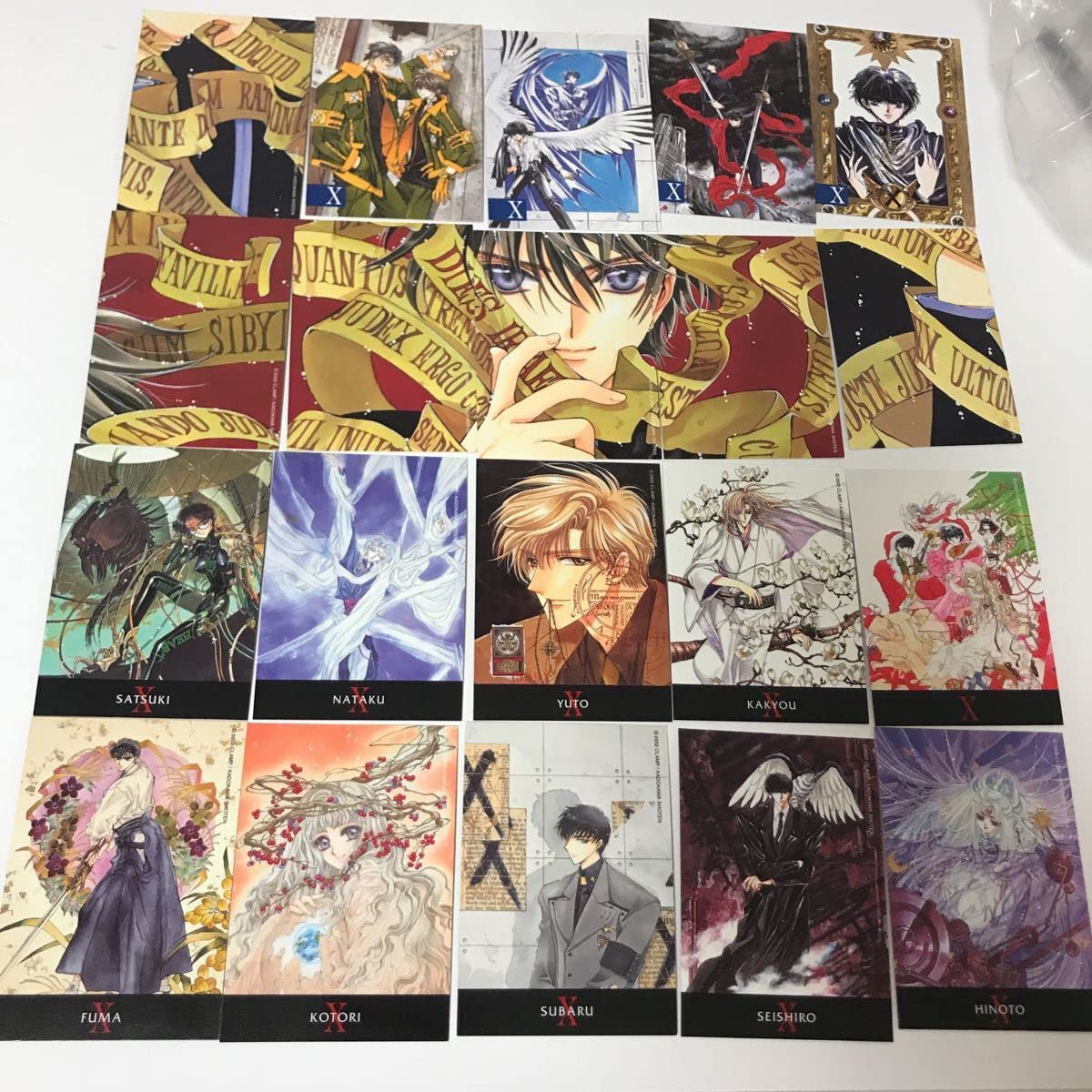 カードマスターズ　CLAMP　X アニメ版　セミコンプ Amazon.co.jp: X Card Summary Semi-Comp Carddass Masters CLAMP
