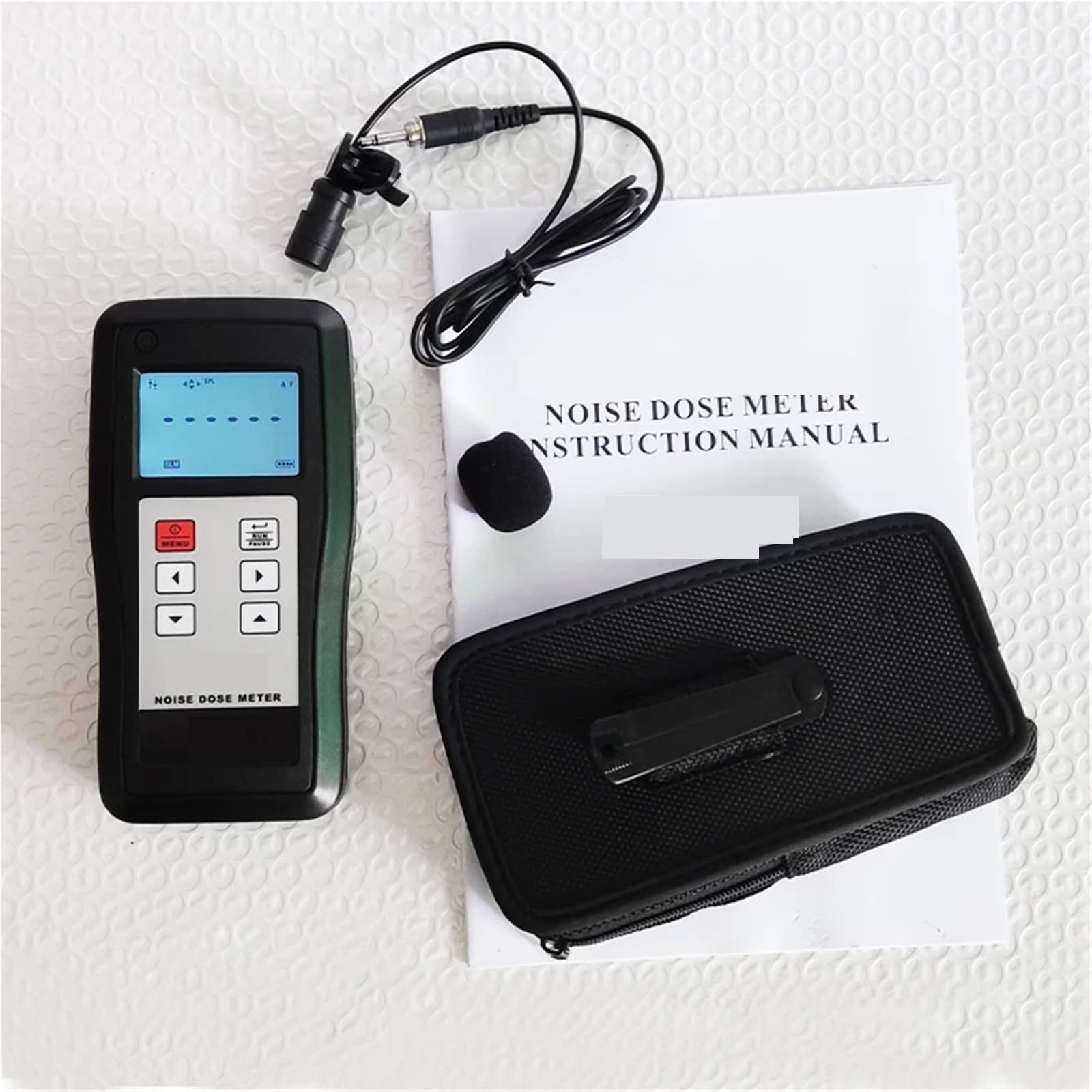Medidor Decibelios, Dosímetro de ruido personal, detector de exposición al ruido, 60 dB-130 dB, medidor de nivel de sonido profesional, medidor de decibelios.