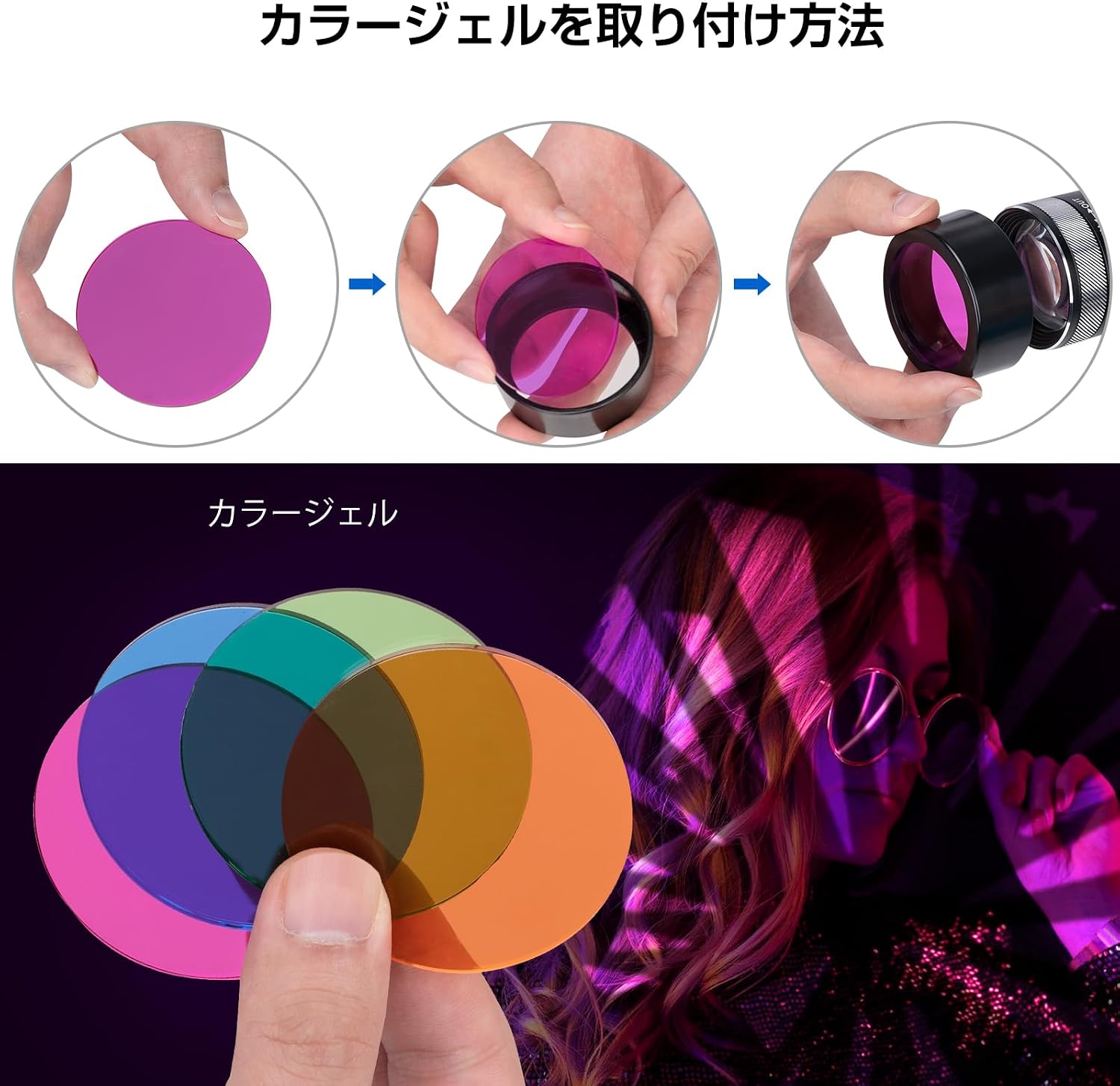 スポットライト スヌート オプティカル Spotlight ストロボ LED