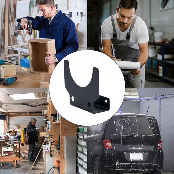 Angle Grinder Rack - Wall Mount Tool Holder Steel Organizer | Grinder Wall Mount, Polisher Storage Stand, Garage Cabinet Hanger for Home Workshop Utility Room Tool Storage Equipment Organizer - 4