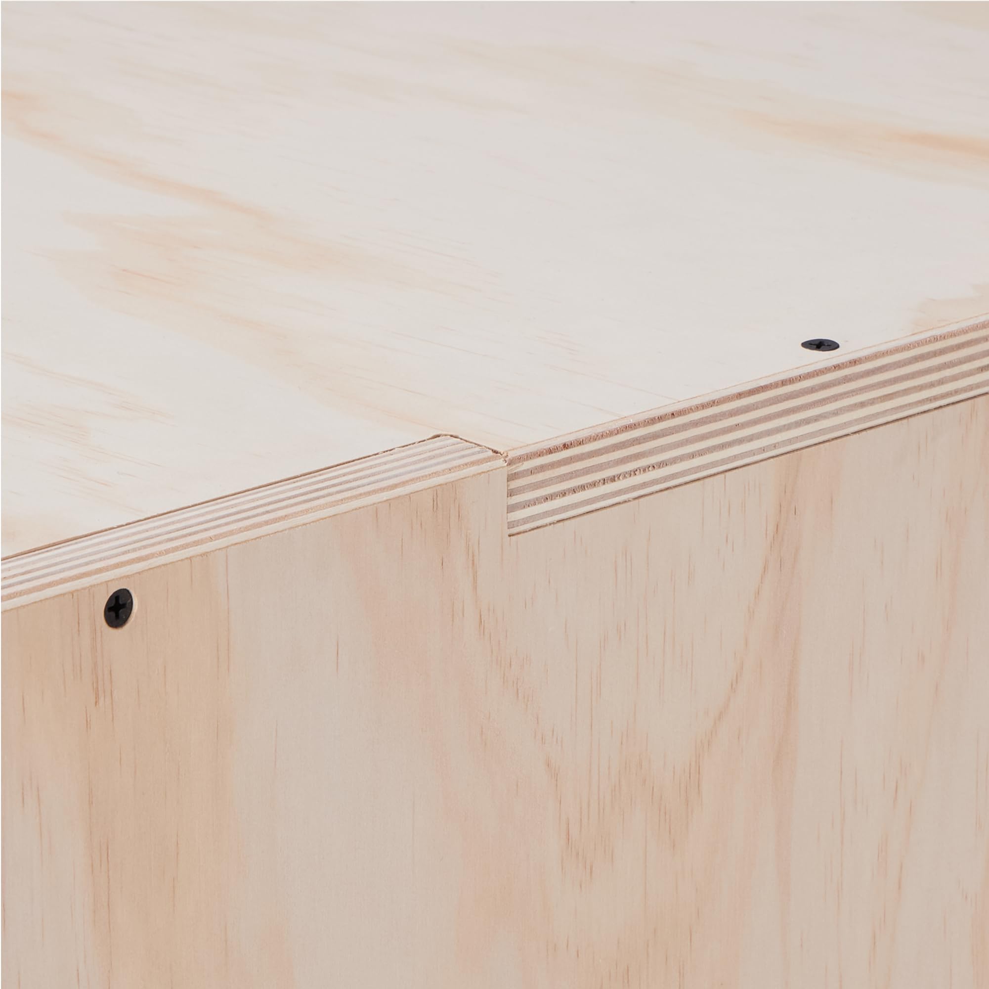 Amazon Basics Plyometric Jump Box, Plyo Box Jumps for Home Gym