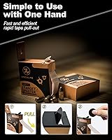 Vista 2 de Target Pasters Dispenser Box with 4/5 Inch Target Stickers, Self-Adhesive Shooting Targets Pasters for Shooting Range - USPSA,IPSC,IDPA, 1000 per Box