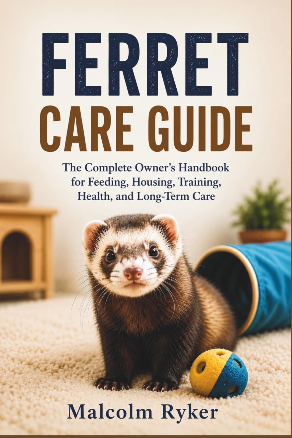 FERRET CARE GUIDE: The Complete Owner's Handbook for Feeding, Housing, Training, Health, and Long-Term Care
