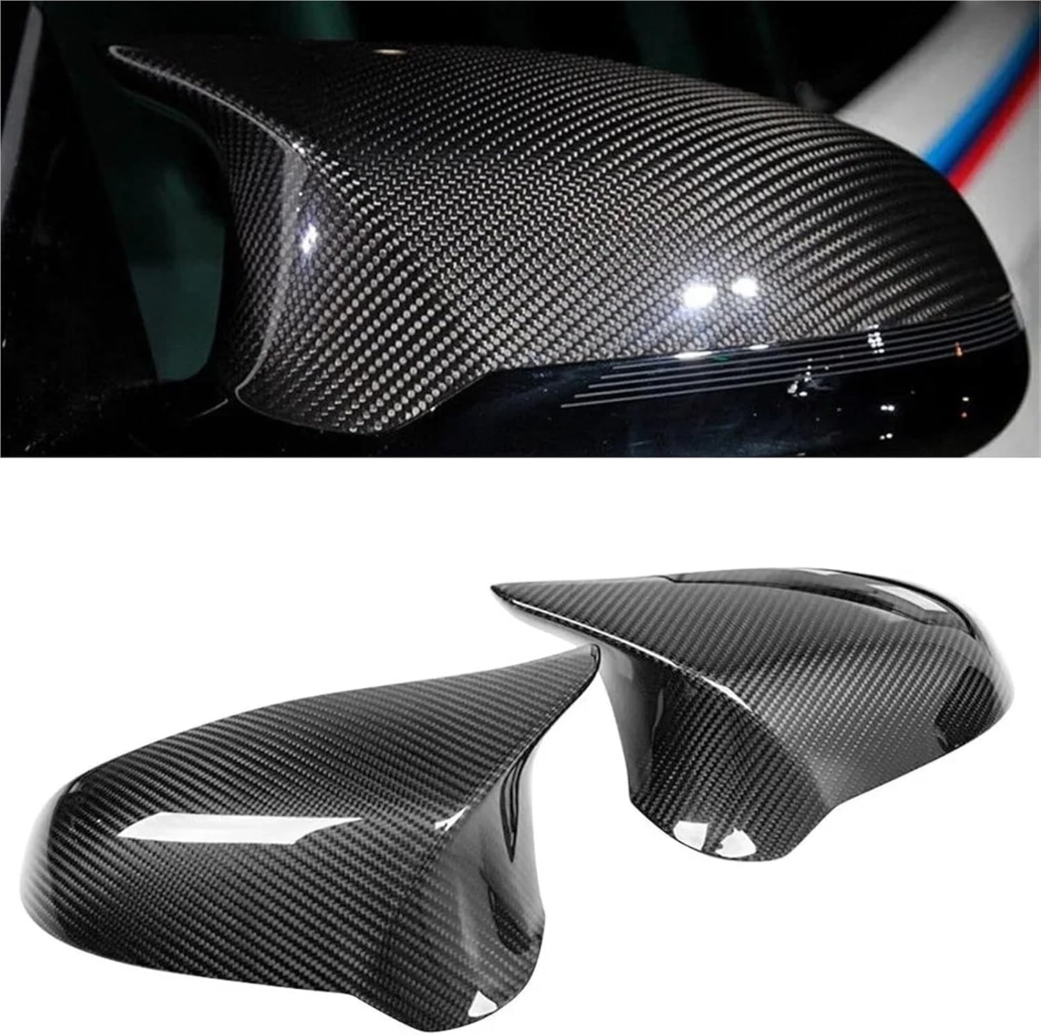 Compatible With For M3 F80 2015 2016 2017 2018 リアビューサイドミラーカバー 交換用