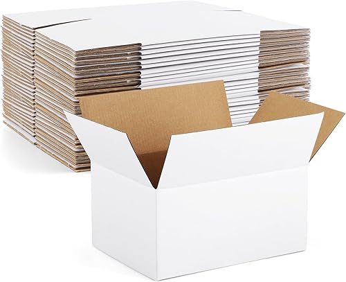 Eupako Cajas de envío pequeñas, 8 x 6 x 4, paquete de 30 unidades, cajas de cartón corrugado, cajas de cartón para embalaje de pequeñas empresas,