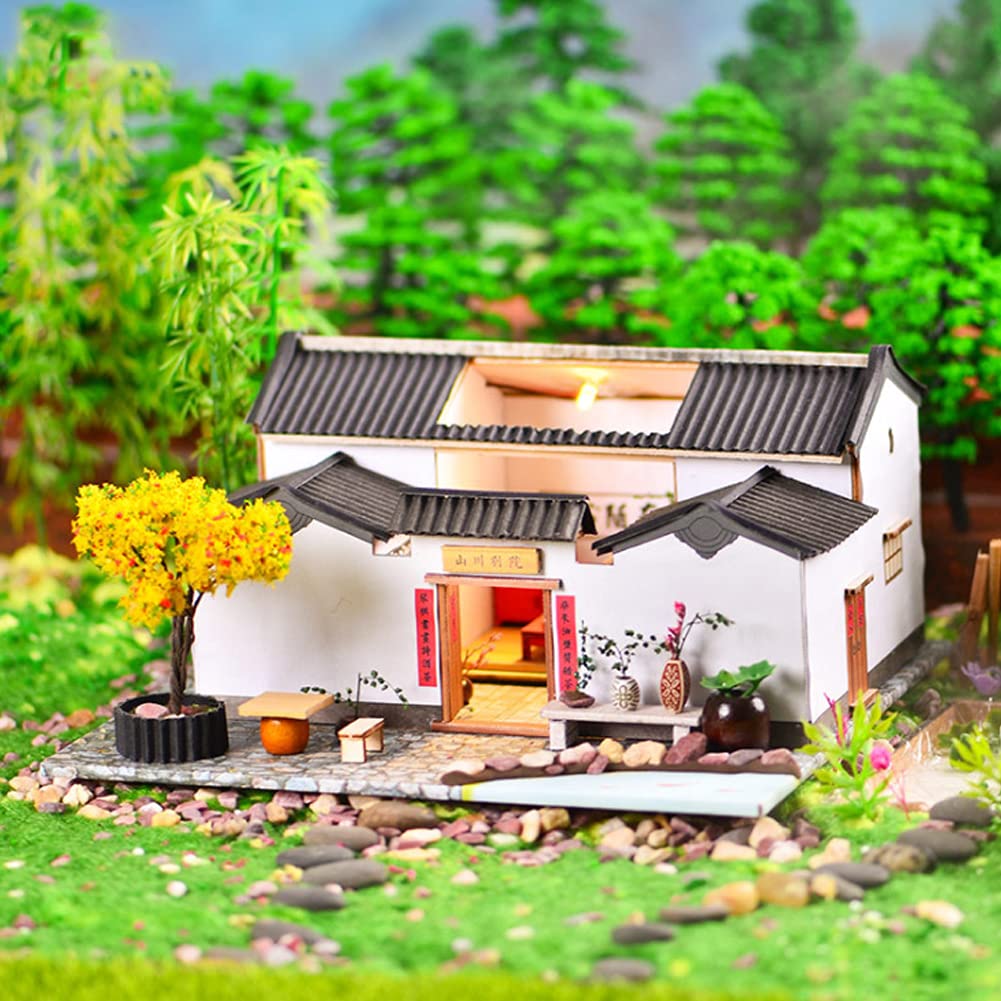 Amazon.com: ZQWE Chinese Style Courtyard DIY House Kit