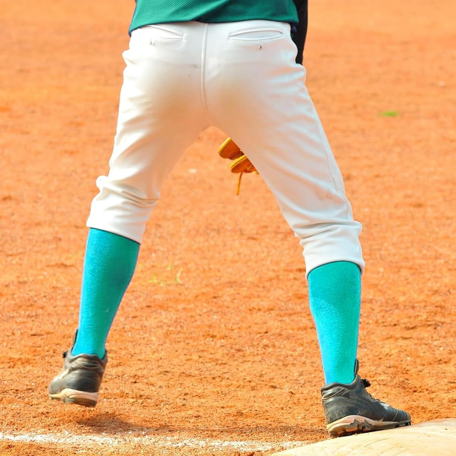 3 Pairs Soccer Baseball Sock, Youth Men and Women Knee High Softball Football Socks for Sports - Image 2