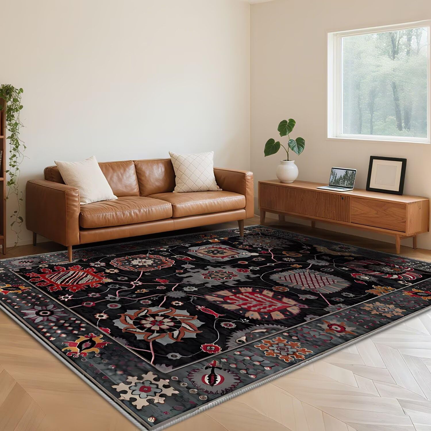 Tapis antidérapant Ele : finis les glissements dans votre salon et couloir