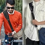 ZINZ Shoulder Strap 67" with Padded, Bag Strap with Dual Buckles and Metal Swivel Hooks for Laptop Bag, Camera Bag and More
