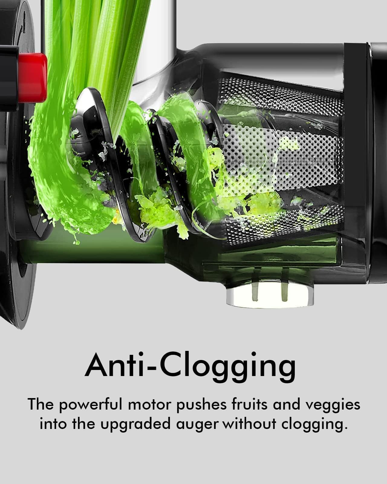 SiFENE Slow Masticating Juicer - Detailed View