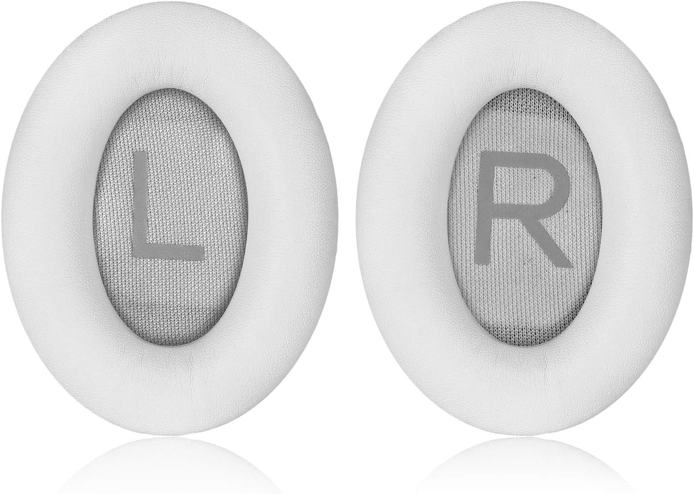 Replacement Earpads Cushions for Bose Noise Cancelling Wireless Bluetooth Headphones 700, NC700 ONLY with Protein Leather & Memory Foam Ear Cushions (White)