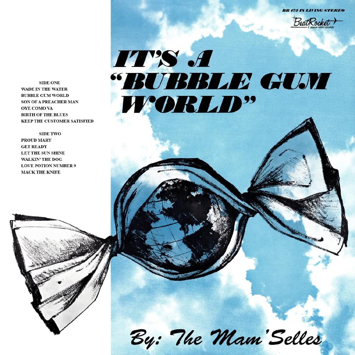 Mamselles Its A Bubble Gum World (white Vinyl) LP New 90771414915