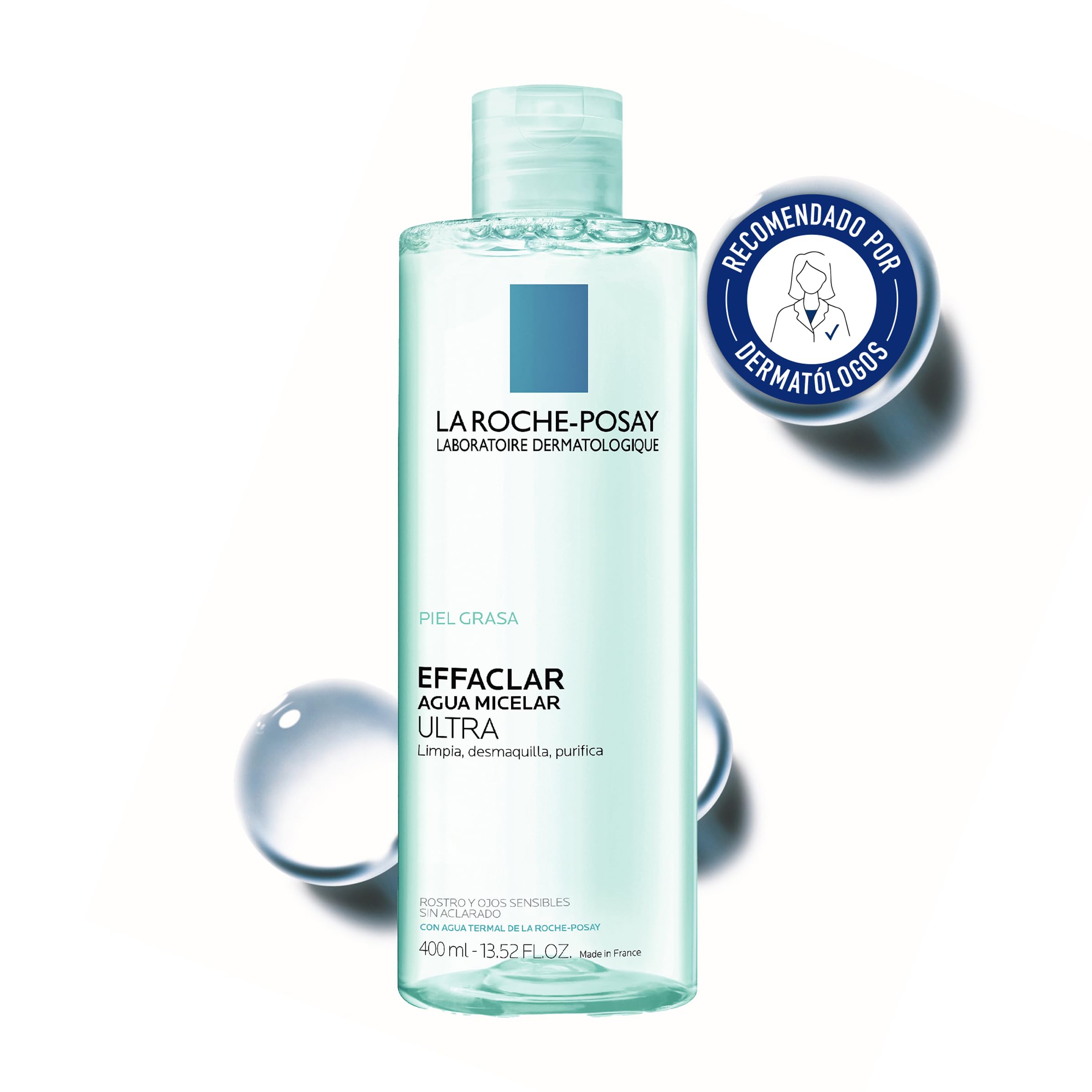 La Roche Posay - Agua micelar effaclar, 400 ml