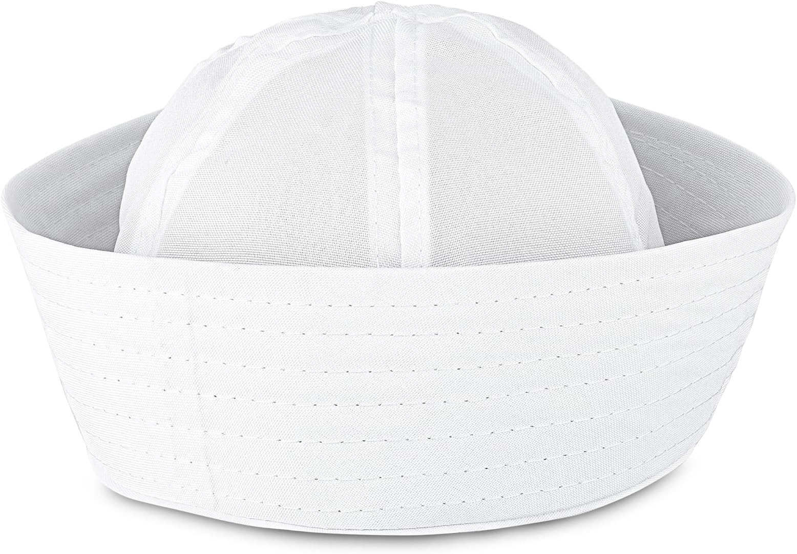 Lusofie Sailor Hat White Sailor Costume Hat Captains Hat for Women Men Dressing Up Party Sailor Costume Halloween Party Supplies Theater Performances