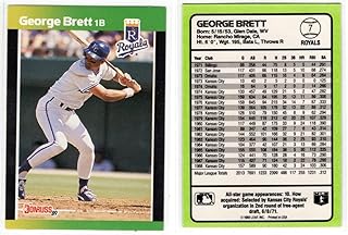 Exclusive George Brett Baseball Card Donruss Baseball Best-Kansas City Royals