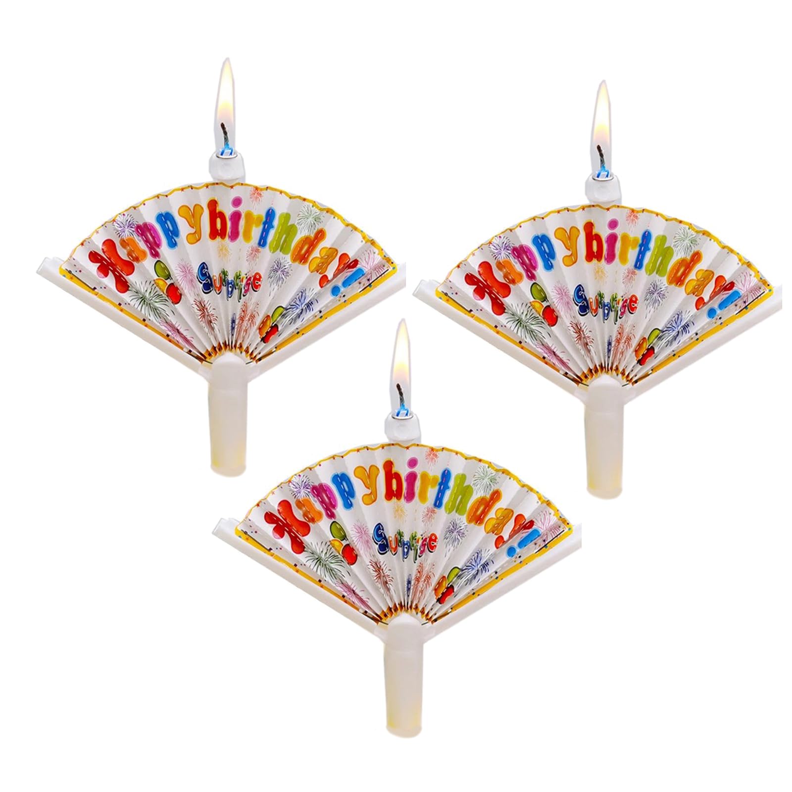 ZHIZHOUNEY Fan Shape for Birthdays Widely Used for Family and Hotel Gatherings Christmas Party Decoration