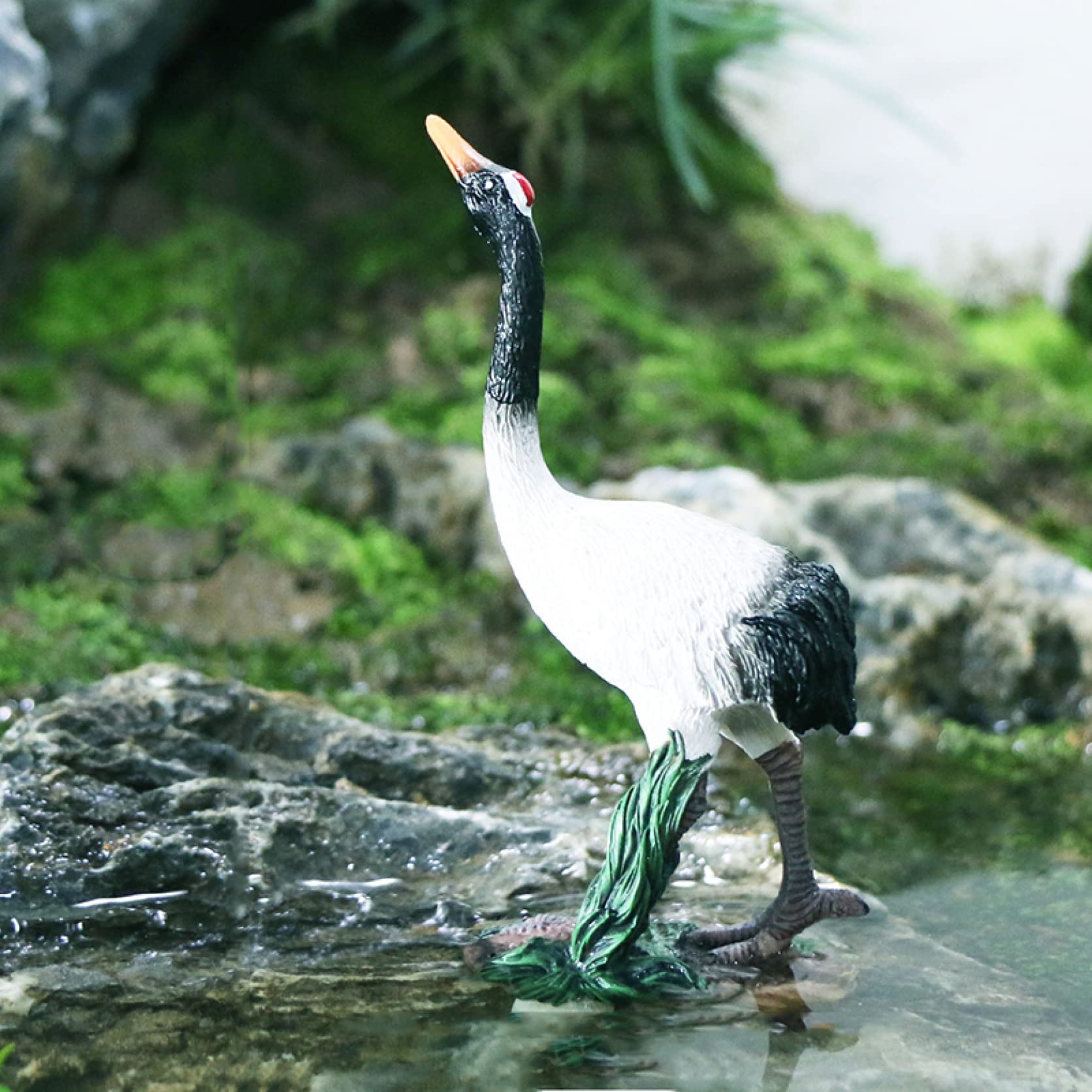 鶴のオブジェ①　ガーデン　置物 61BweFDK90L._AC_UF350,