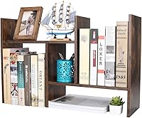 Vista 17 de PAG Organizador de Escritorio Estante de Escritorio Estantería Ajustable de Encimera Estantes de Mesa Pequeños Organizador de Libros Organización