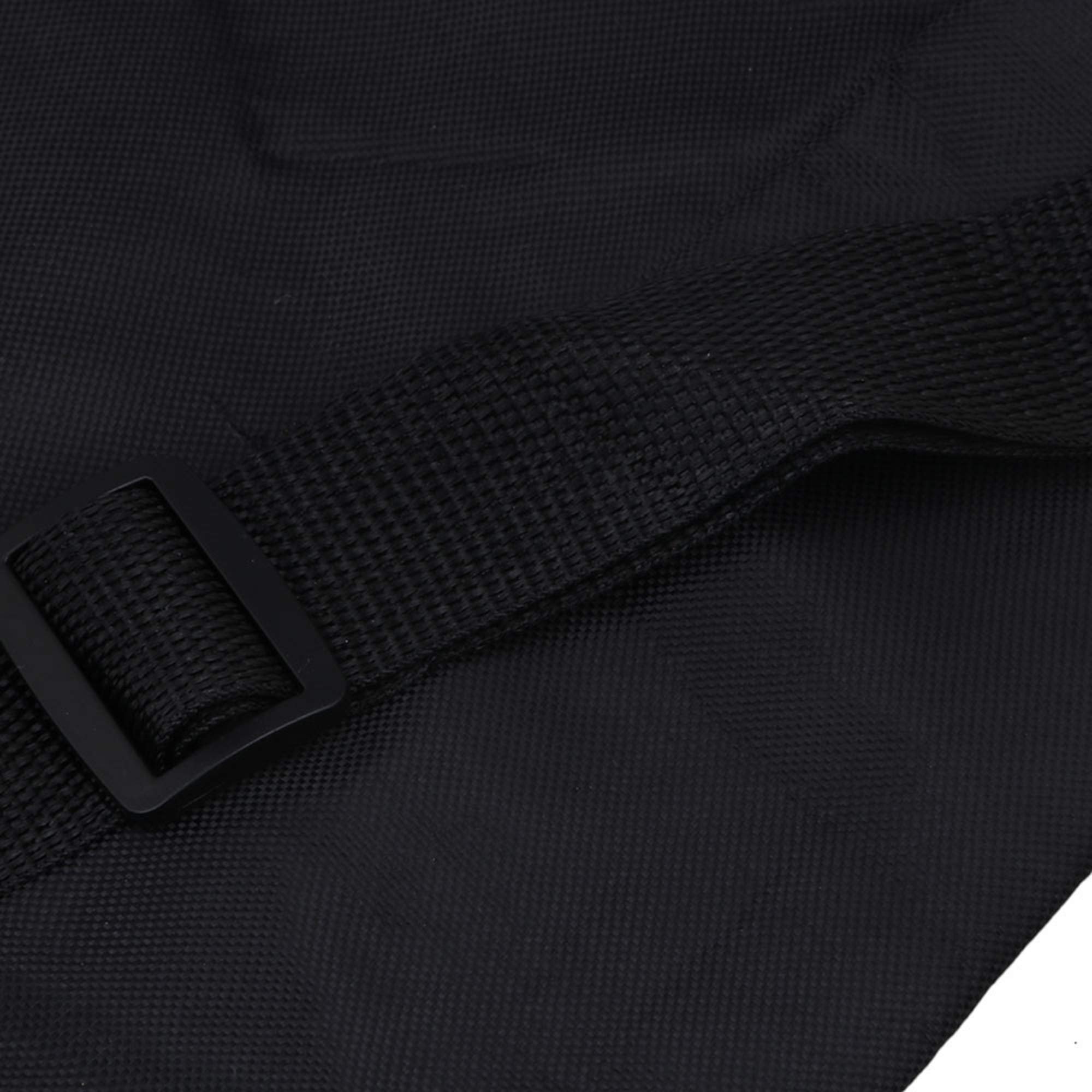RDEXP Housse de transport souple en nylon noir imperméable avec fermeture éclair et bretelles renforcées pour percussion de batterie africaine de 30,5 cm