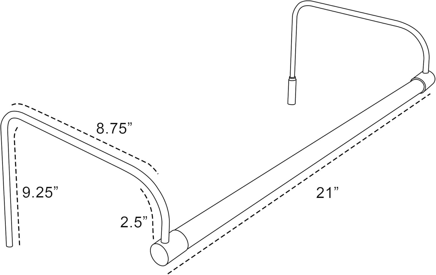 Hottest Sale Cocoweb 21 Tru-Slim LED Picture Light in Black with Plug-in Adapter