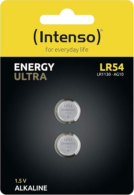 Intenso Energy Ultra alkaliczne baterie guzikowe LR54 2 sztuki w blistrze