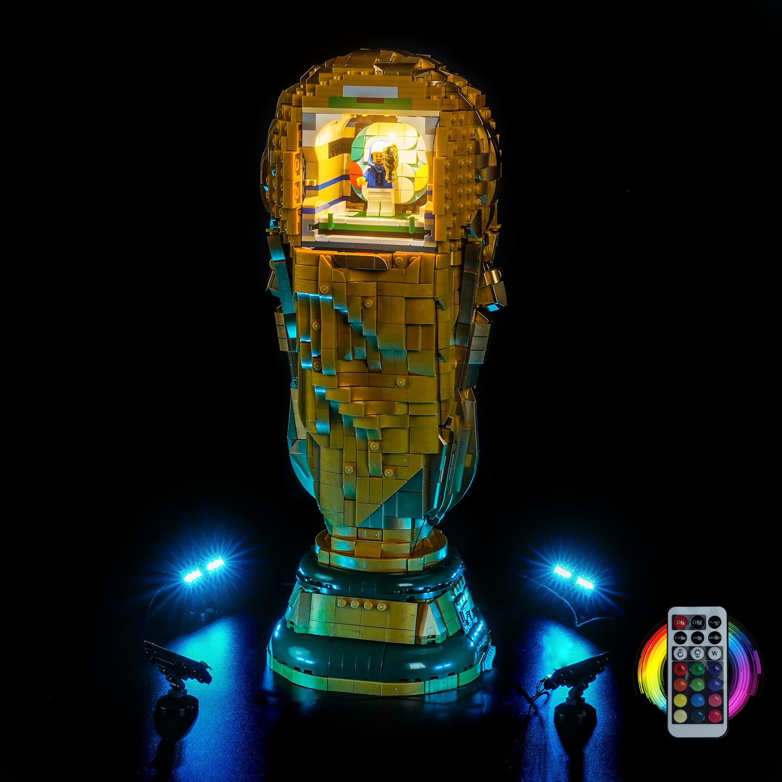 Light Kit Compatible with Lego 43020 FIFA World Cup Official Trophy (No Model), Decoration Lighting Set Compatible with Lego FIFA World Cup Official Trophy Building Blocks Model โ image 1