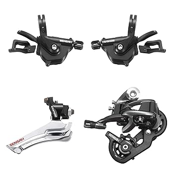 Amazon | SENSAH 2x11フラットバー用のシフトレバーが バー