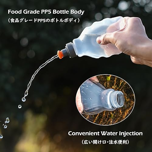 Miniatura 4 de TRIWONDER Chaleco de hidratación para correr de 5 litros, mochila para mujeres y hombres, 5.5L corredor, carrera, maratón, triatlón, ciclismo,