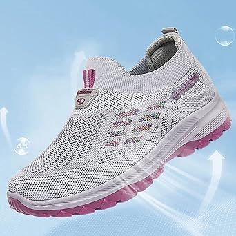 Zapatos Mujer Comodos Y Bonitos Duradera Casual Zapatillas Sneakers Calzado De Ligeras Y Transpirable Niñas Zapatos Para Correr Zapatos De Tenis Ocio Plano Moda Para Aire Libre Ejercicio Fitness4