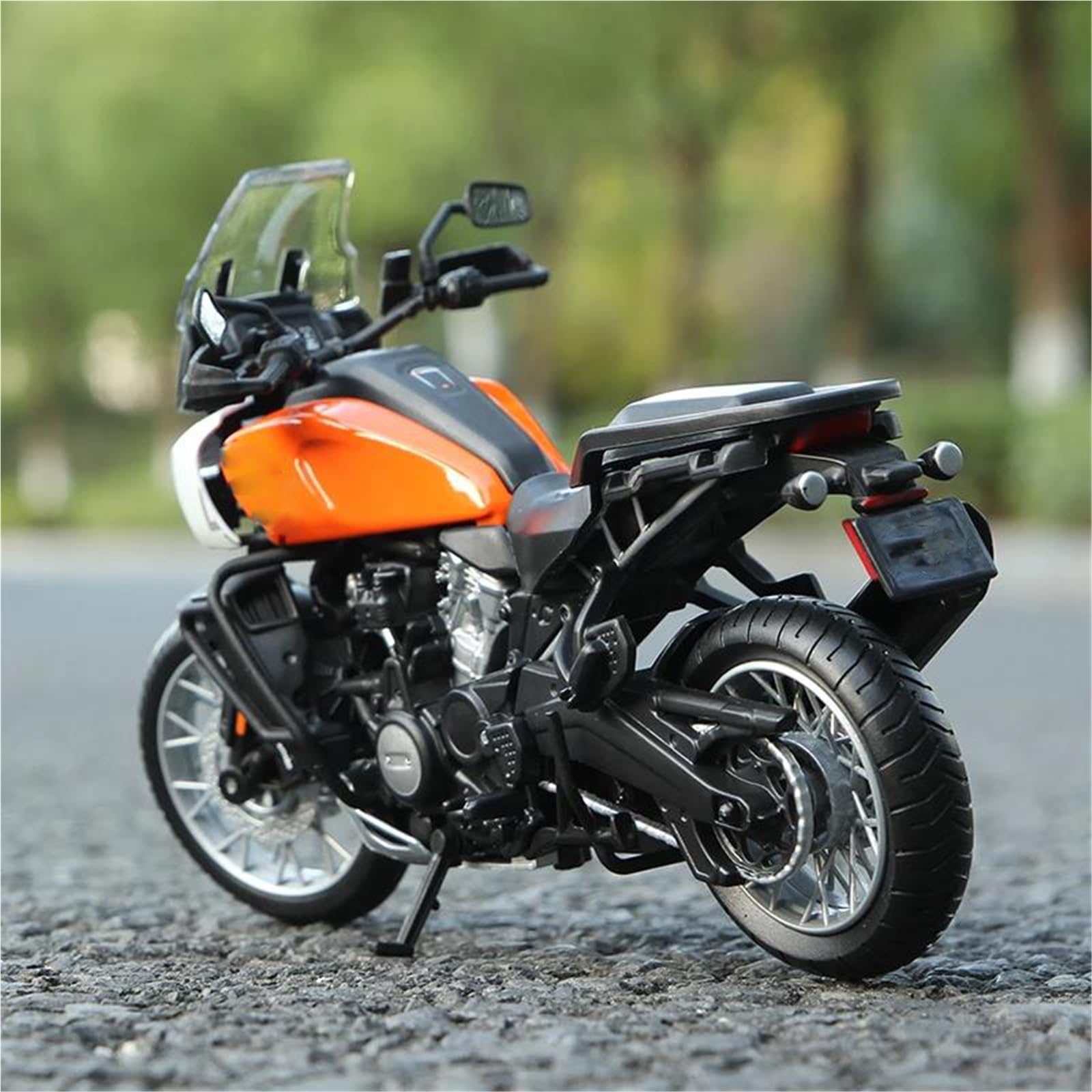 Modelo a Escala de Moto Modelo De Motocicleta Plástico Fundido A Presión Juguete Moto Coleccionable Escala 1/12 para Harley, para Davidson Y para Pan America 1250 2021
