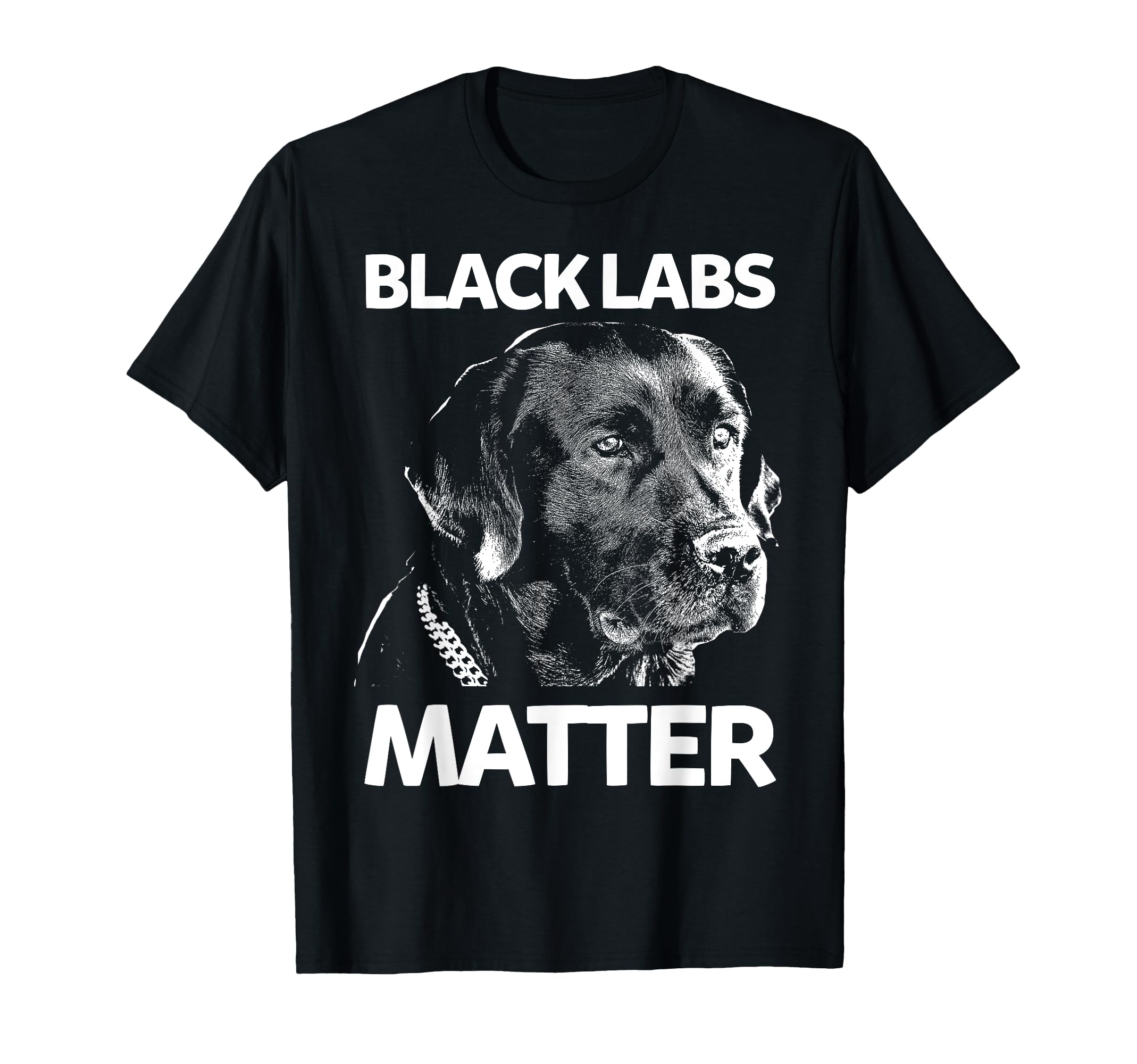 Amazon.com: Funny Black Labs Matter Labrador Lab Mens Womens T-Shirt ...