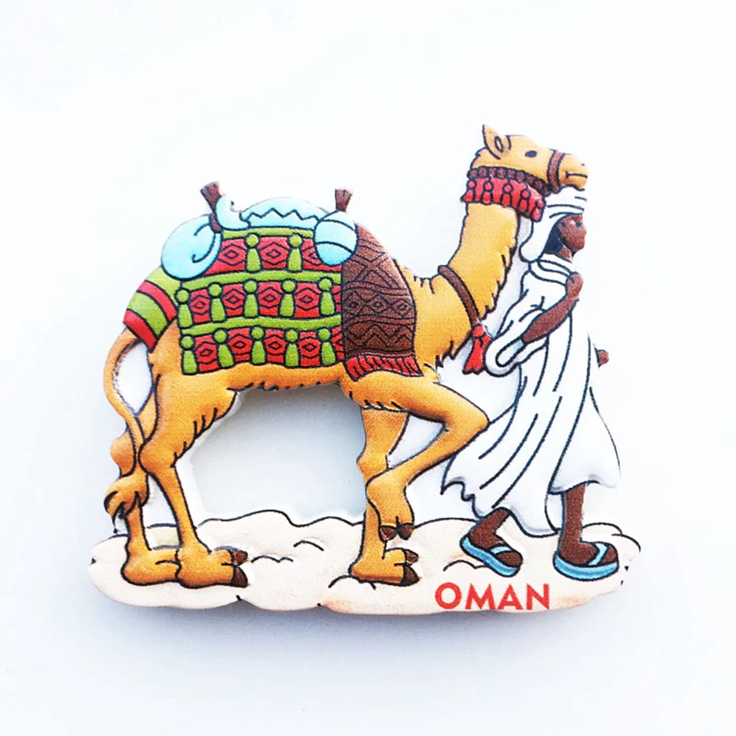 Weekino Camel Uae Oman Magnet Travel Souvenir 3D Resin Collection Gift Fridge Refrigerator Magnet