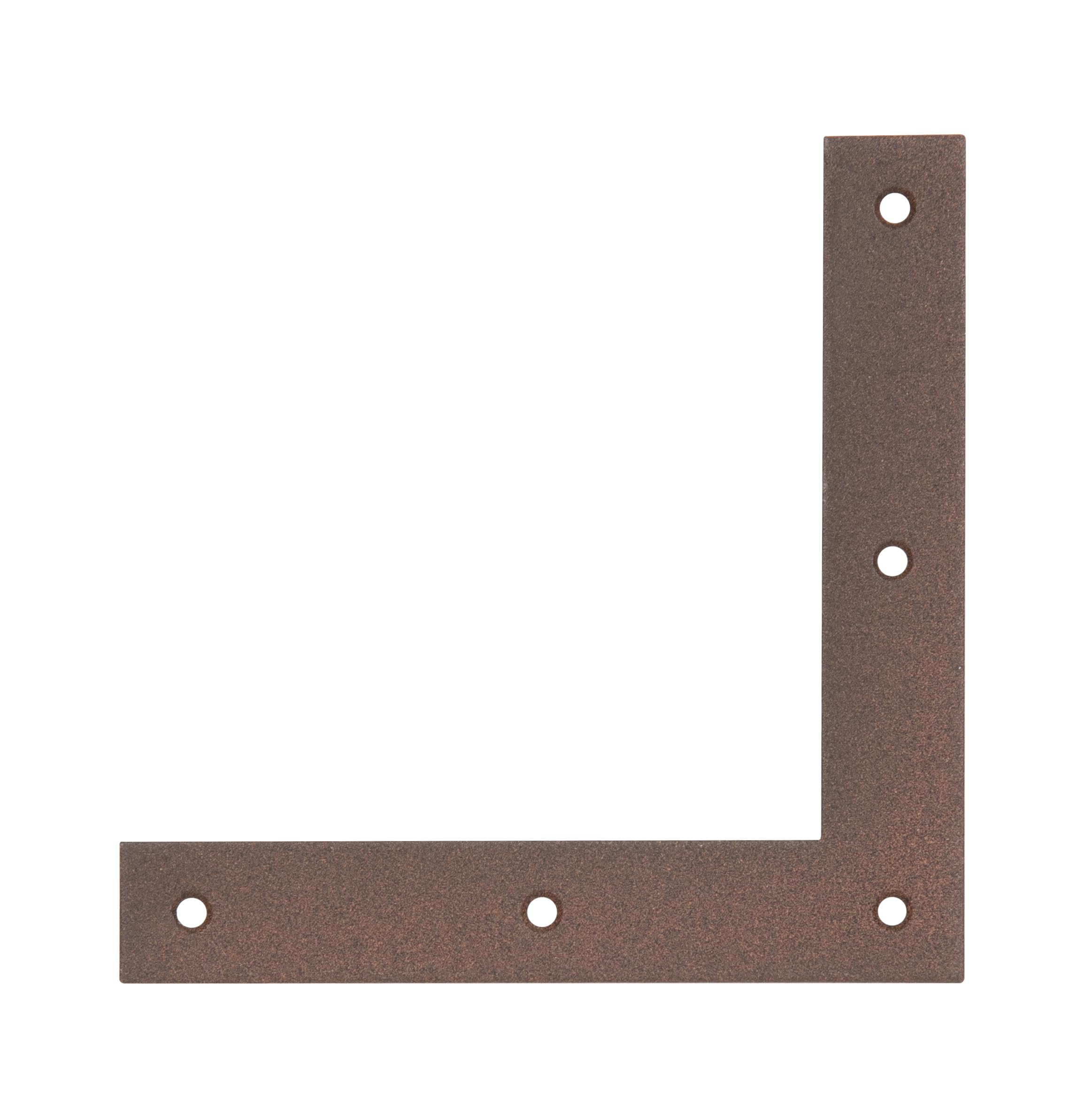 Équerre d'angle pour pergolas de jardin Alberts DURAVIS aspect rouille 120 mm rustique