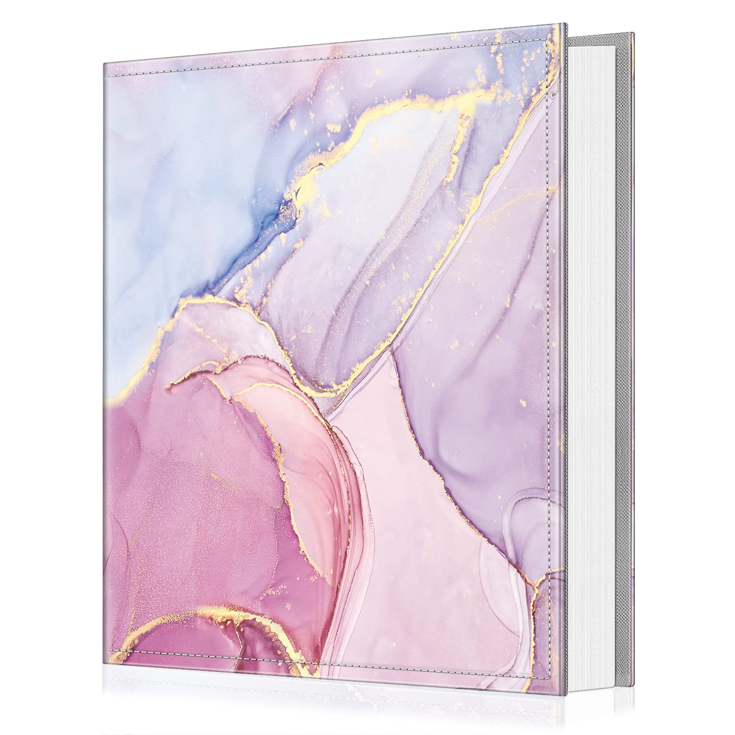 Fintie Álbum de fotos de 4 x 6 pulgadas, 300 bolsillos de gran capacidad, piel vegana de alta calidad, funda para libro de fotos familiar, boda, aniversario, bebé, vacaciones, mármol de ensueño