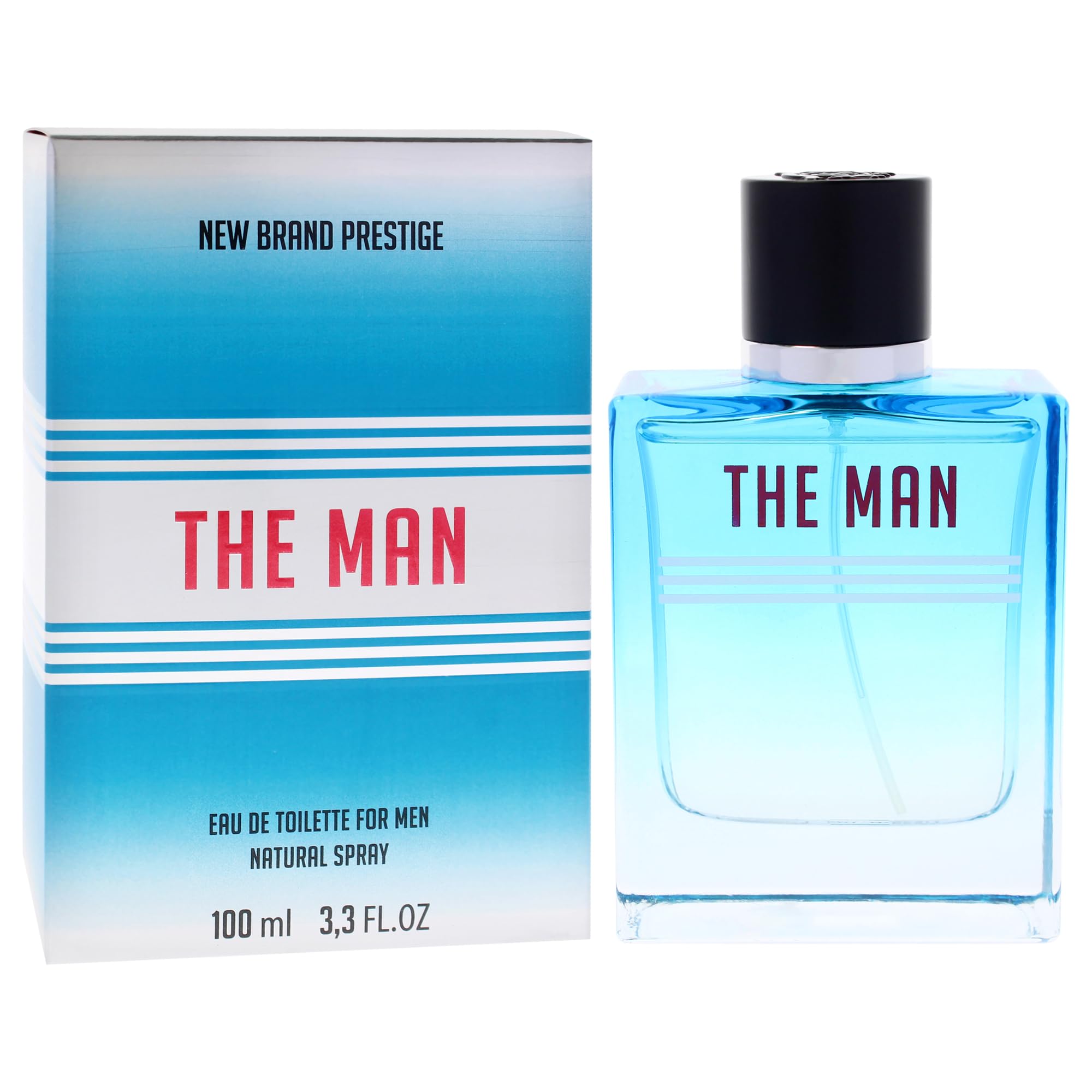 Amazon.com : New Brand Perfumes Ice Box Body Men EDT Spray  display picture 2