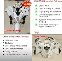 Vista 2 de ZXMOTO Kit de carenados de motocicleta sin pintar para Suzuki Hayabusa GSXR 1300 2008 2009 2010 2011 2012 2013 2014 2015 2016 2017 2018 2019