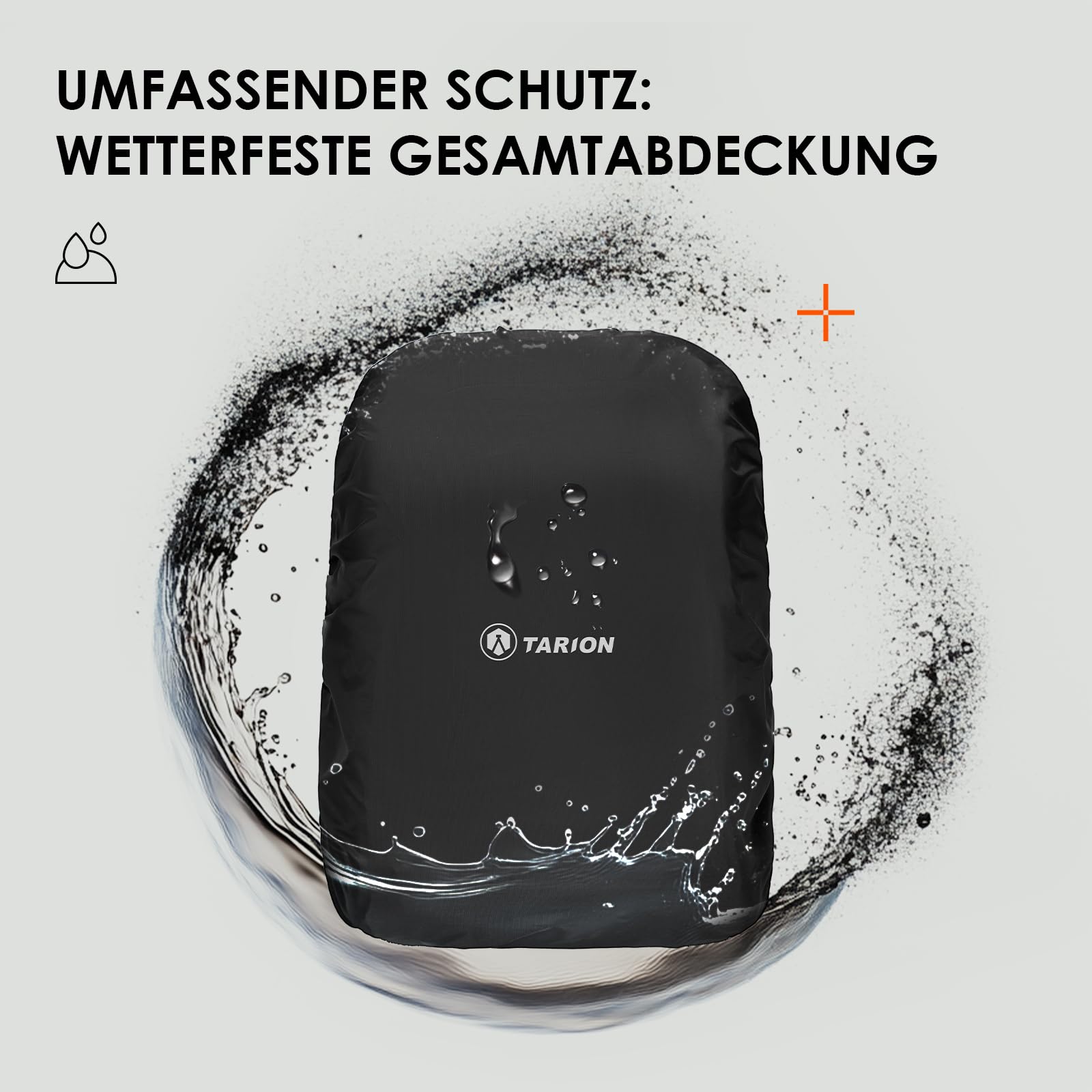 TARION Kamerarucksack Spiegelreflex Fotorucksack Wasserdicht Leicht und Kompakt Klein DSLR Rucksack mit 15 Zoll Laptopfach und Regenhaube