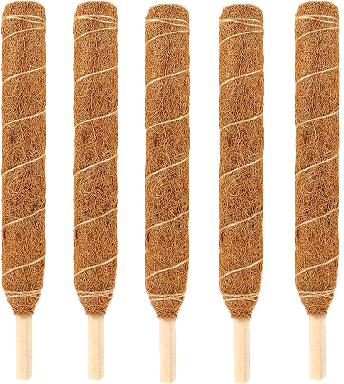 Nikhat Two feet Coco Pole Moss Stick Five -Pack of 5 Garden Mulch (B0CK6KL7RY) Amazon Price History, Amazon Price Tracker