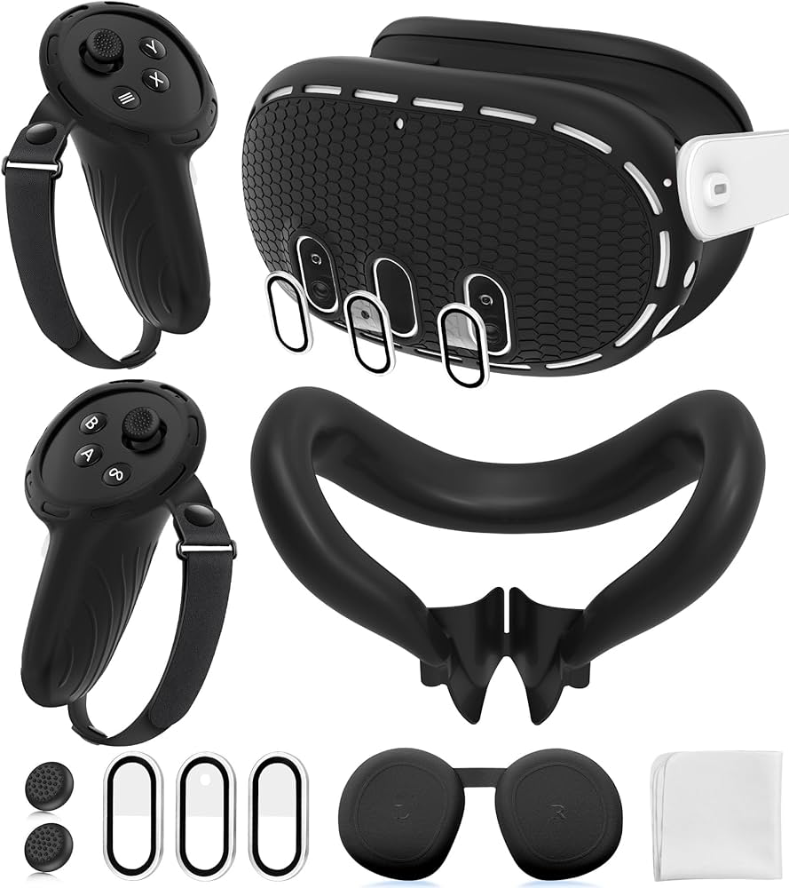  Quest3 128GB＋オプションパーツセット Amazon.com: Silicone Cover Set Compatible with Meta/Oculus Quest 3