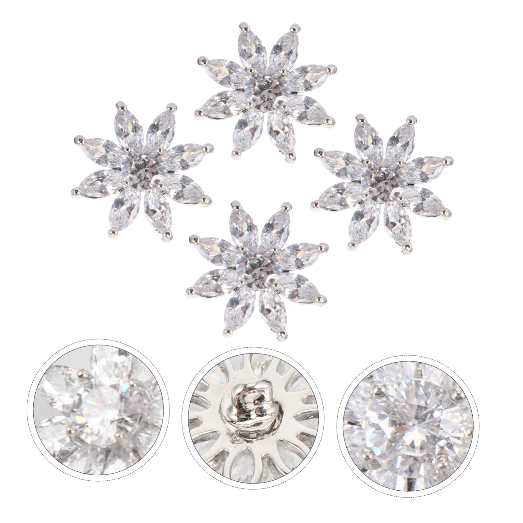 SHINEOFI 12pezzi Bottoni Eleganti Per Cucire Bottoni Decorativi Per Abbigliamento Per Giacche Borse e Progetti Fai Te