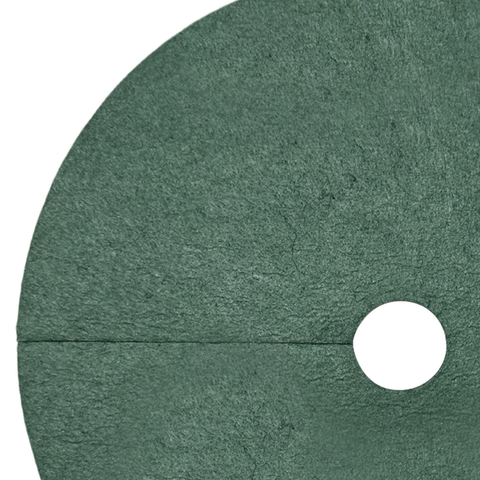 Tapis de Protection pour Arbres Anti-Herbes Diamètre 32cm 10 Pièces