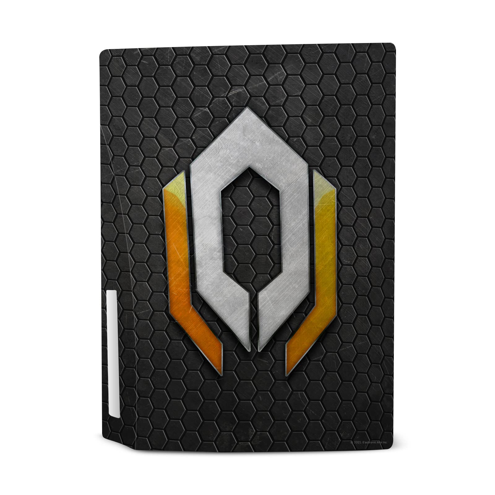 Head Case Designs sous Licence Officielle EA Bioware Mass Effect Logo N7 Graphiques Vinyle Plaque Frontale Autocollant De Jeu Peau Compatible avec Sony PlayStation 5 PS5 Disc Edition Console